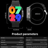 Genze D8 Pro Smartwatch with Earbuds | Bluetooth Call & Fitness Tracker