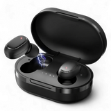 A6s TWS Wireless Bluetooth Earbuds with Charging Case (Hi-Fi Sound, Touch Control, Stereo Bass)