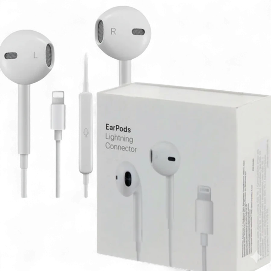 EarPods with Lightning Connector – Wired Headset for iPhone/iPad with In-Line Mic & Remote