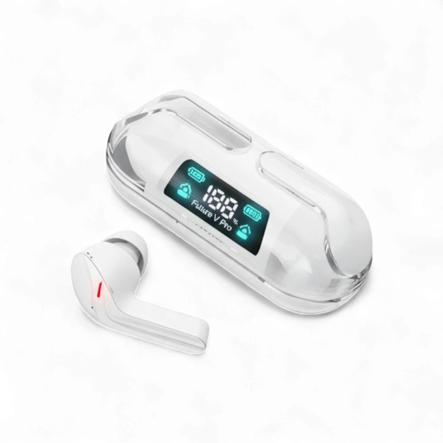 Future V Pro Bluetooth 5.3 Wireless Earbuds | 150 Hours Standby | High-Resolution Sound