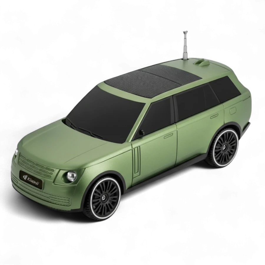 Kisonli B3 Solar Car Wireless Bluetooth Music Speaker with FM & LED Lights