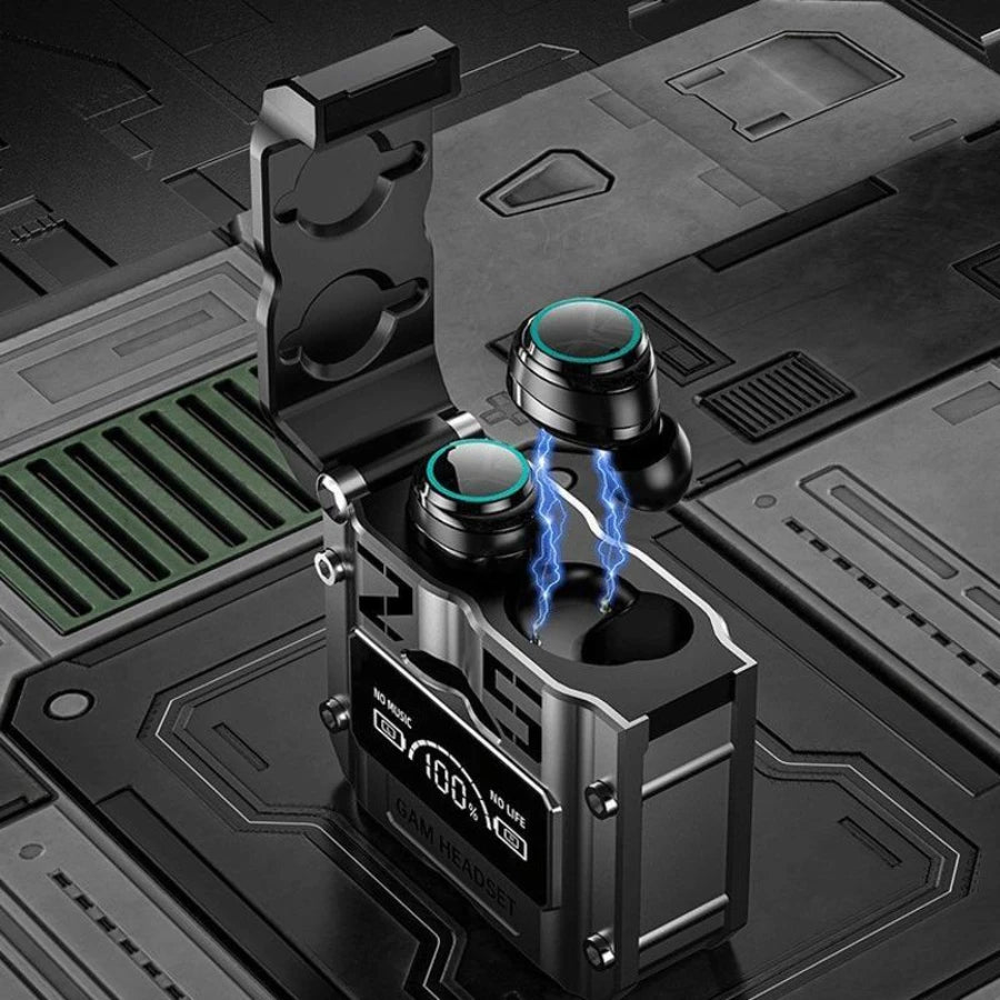 M25 TWS Wireless Bluetooth Headset — HiFi Stereo Gaming Earbuds with LED Power Display