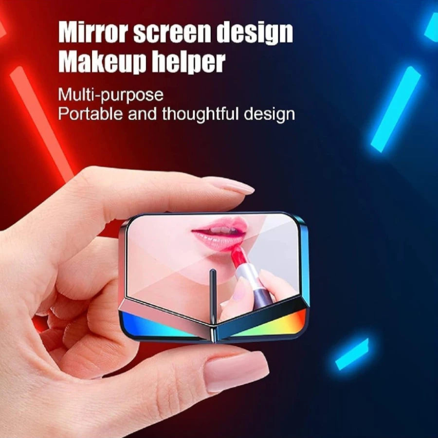 M28 Wireless Bluetooth 5.1 Gaming Earbuds with LED Display & Power Bank Case