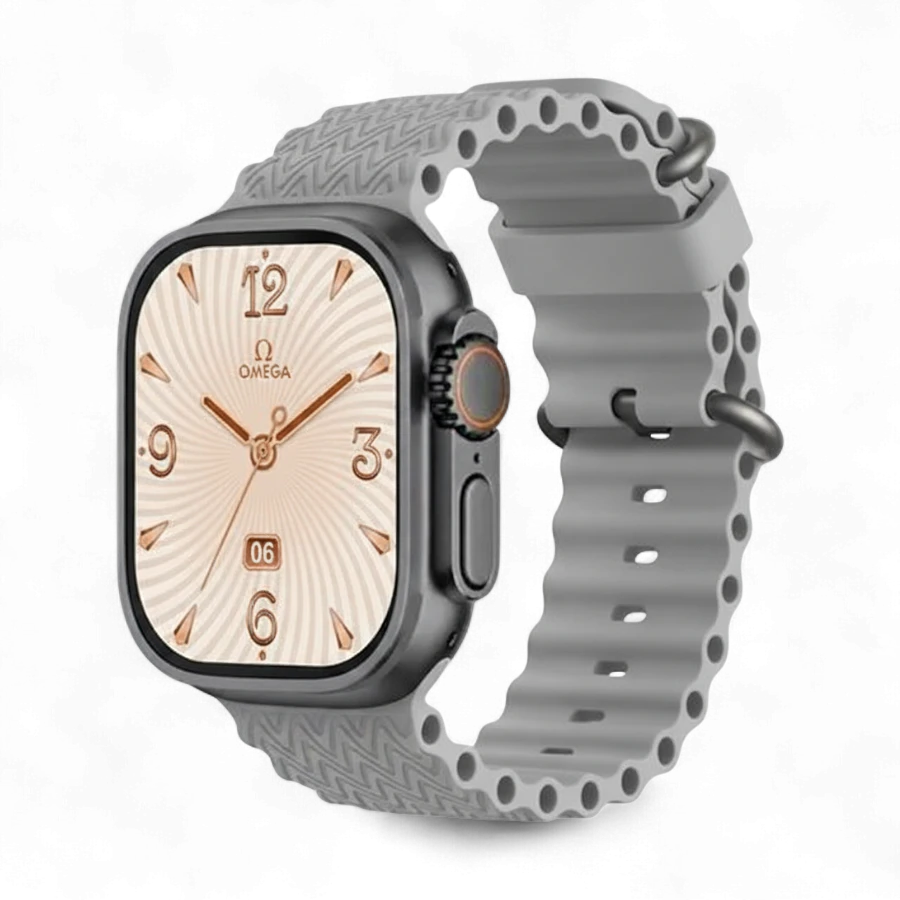 Mefit Plus M69 ULTRA Smart Watch - 7-in-1 Multi-Strap Bundle (BT Calling, 49mm)