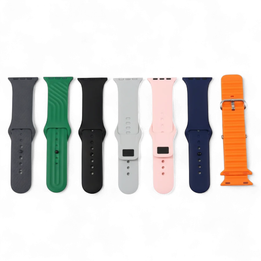 Mefit Plus M69 ULTRA Smart Watch - 7-in-1 Multi-Strap Bundle (BT Calling, 49mm)