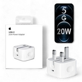 Original Apple 20W USB-C Power Adapter | Fast Charger for iPhone, iPad, AirPods