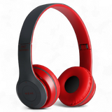 P47 Wireless Bluetooth Headphones with Mic (4.2+EDR, Foldable, Stereo Sound)