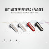 SGS M11 Bluetooth Headset – V5.0+EDR Wireless Earphone with Mic (IPX5 Waterproof)