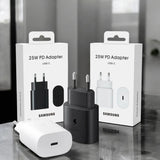 Samsung 25W USB-C PD Super Fast Charging Adapter | Available in Black & White