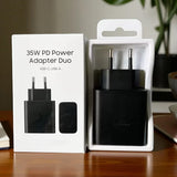 Samsung 35W PD Adapter Duo | Dual Port (USB-C & USB-A) Super Fast Wall Charger