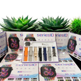 Series 10 MK-X30 Smart Watch (7+1 Bundle) with 7 Interchangeable Straps & Wireless Charger