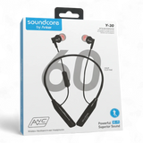 Soundcore by Anker Deep Bass Wireless Neckband Earphones | Bluetooth 5.3 | 60 Hours Playtime