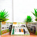 Winmax U909B Ultra Smart Watch - 9 IN 1 Combo Pack | 2.1-Inch Full Screen | Multi-Function Sports & Health Tracker