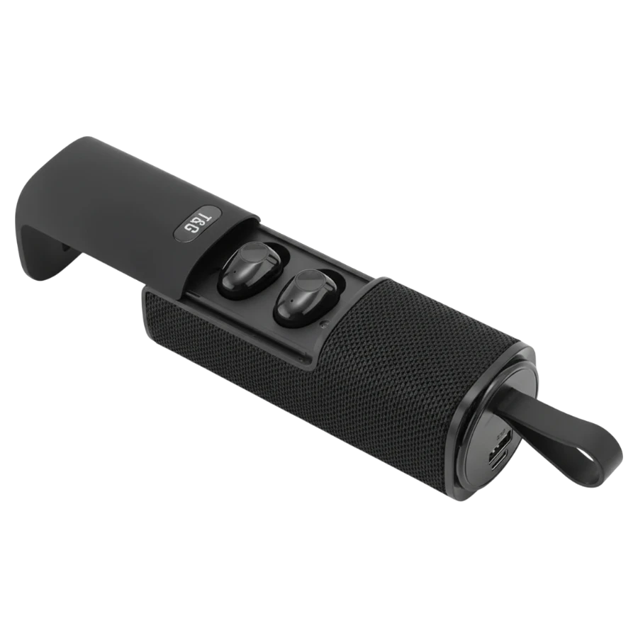 XECH Speaker Pods 3 In 1 — Wireless Bluetooth Speaker with TWS Earbuds & Power Bank