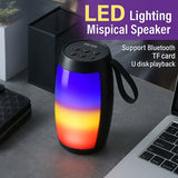 ZQS1202 Wireless Bluetooth Speaker – Super Bass Portable Speaker with LED Lights